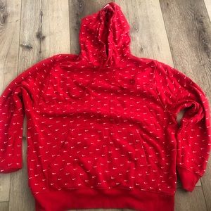 Nike hoodie Red
